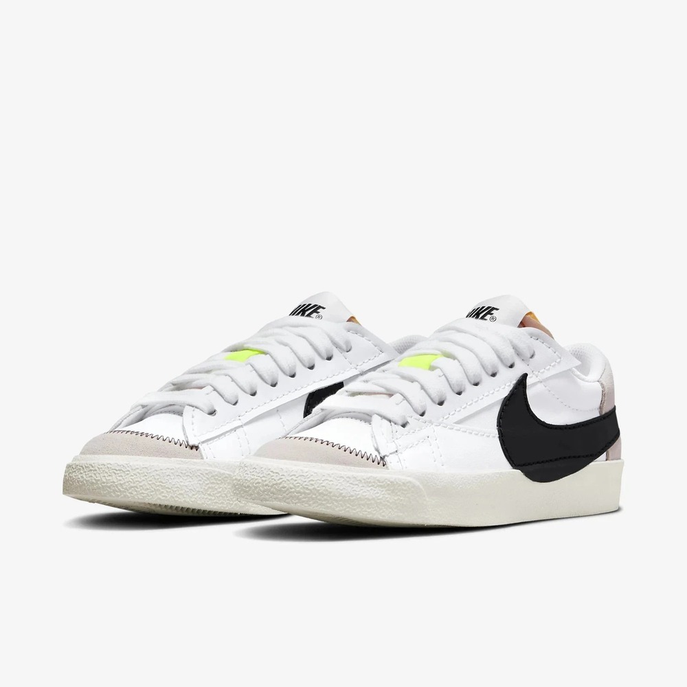 Nike Blazer Low 77 Jumbo Mens Size‎ 9 White Black Lifestyle Shoes DN2158-101 NEW